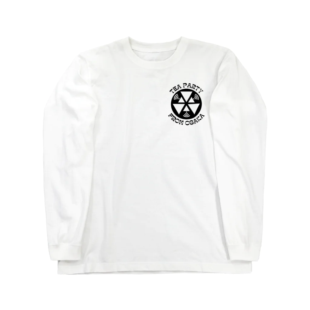 TEA PARTY Dance ShopのTEA PARTY ロングスリーブTシャツ White Long Sleeve T-Shirt