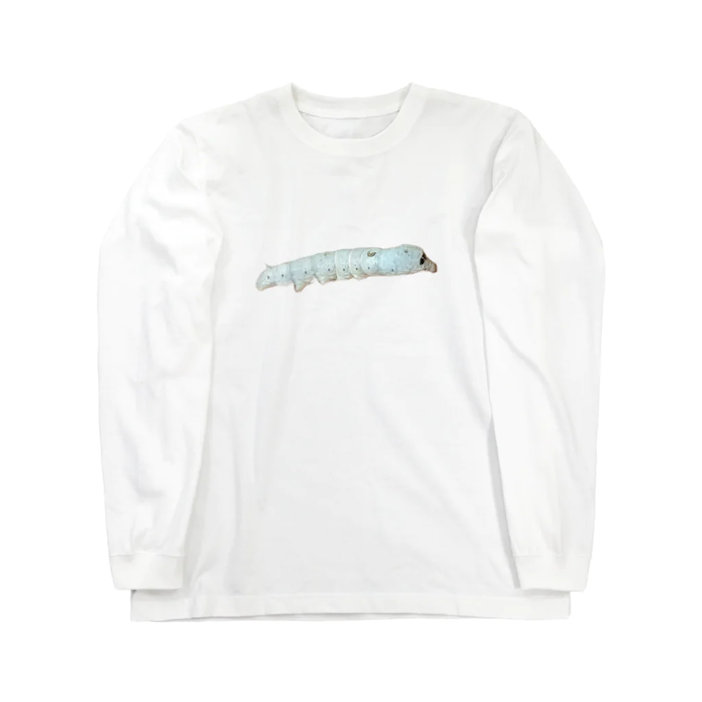 煙楽菅井商店のお蚕様シリーズ Long Sleeve T-Shirt