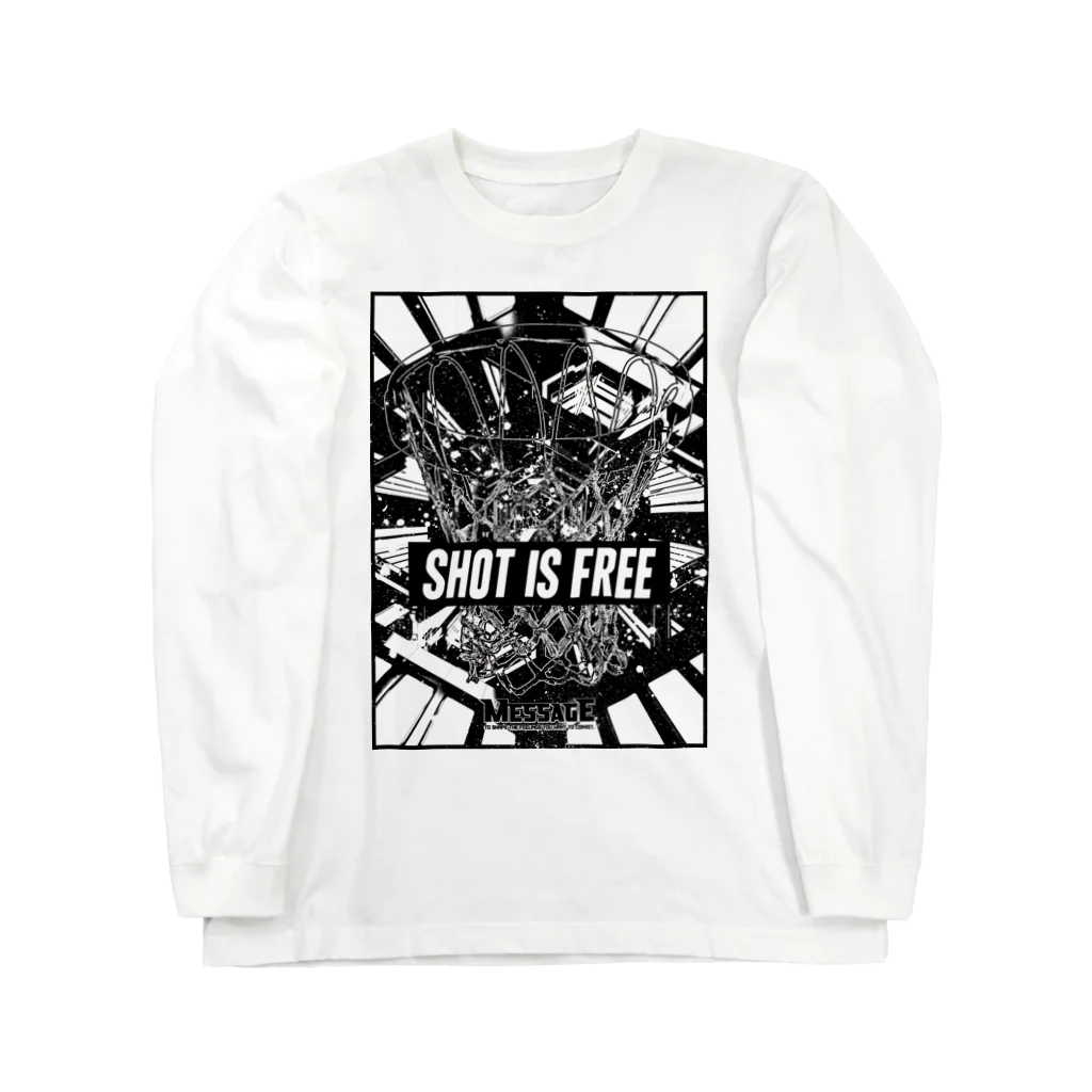 MessagEのSHOT IS FREE Long Sleeve T-Shirt