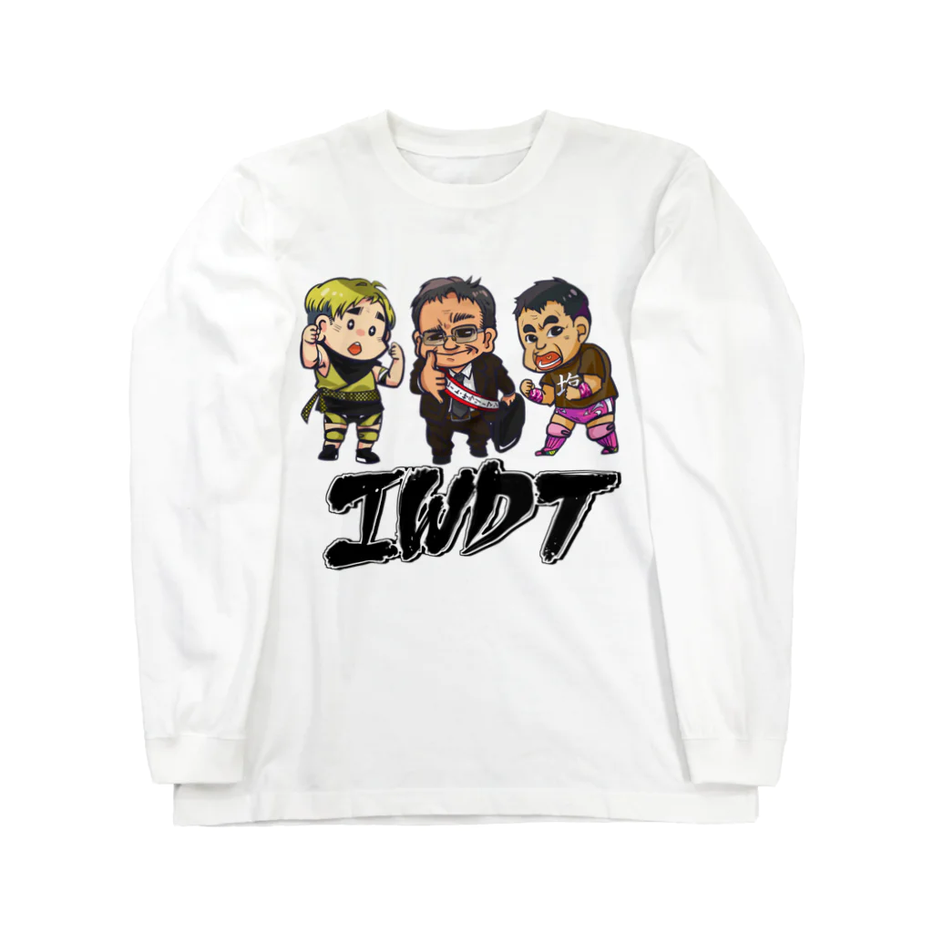 IWDT オフィシャルショップのIWDTイラスト Long Sleeve T-Shirt