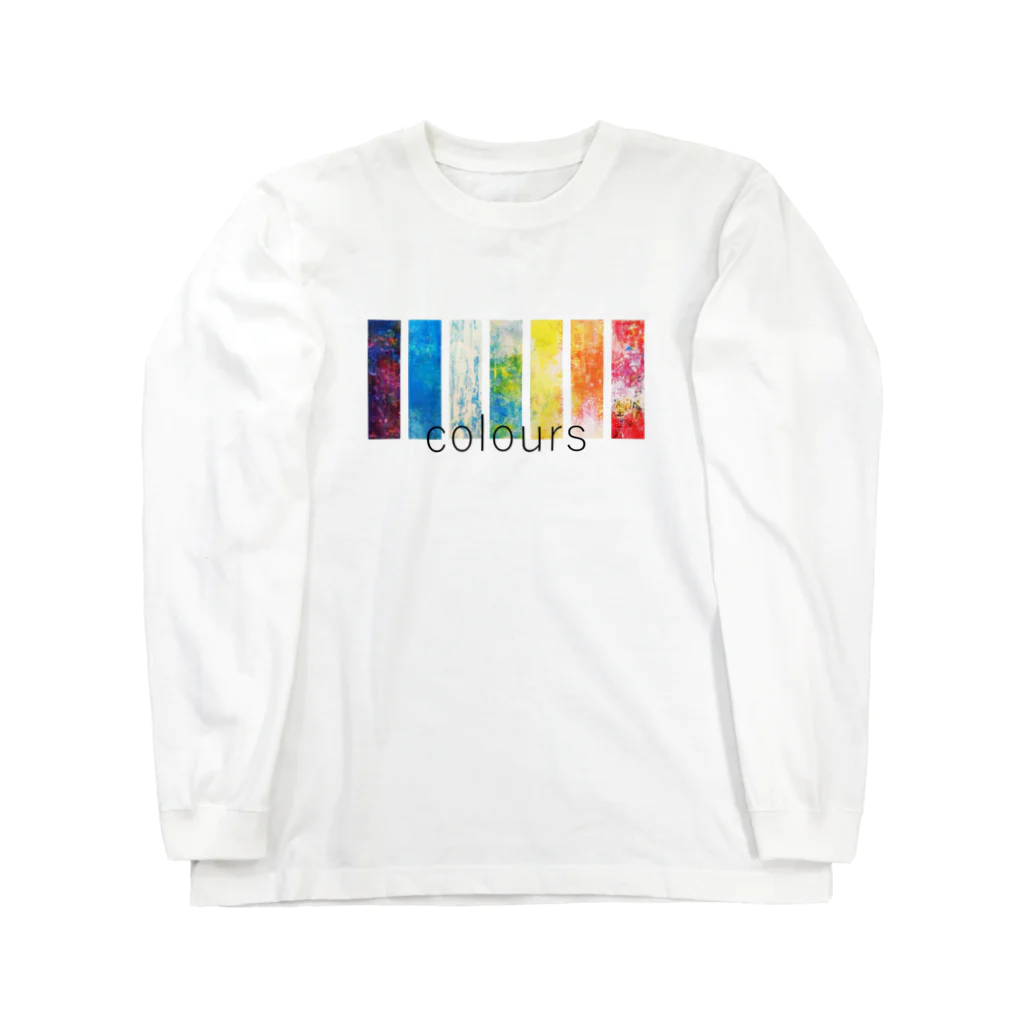 iro+ato paletteのcolours 2021 ロングスリーブTシャツ