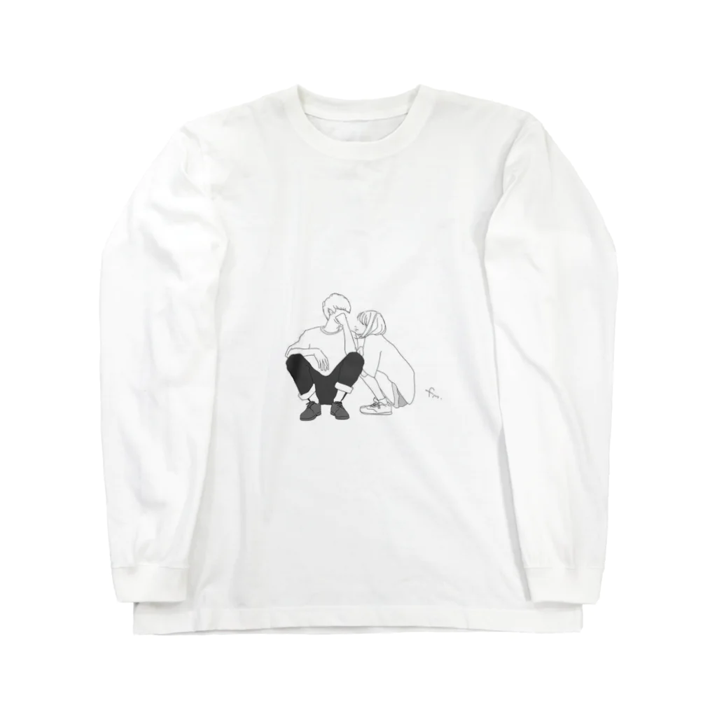 まんまるの奇跡のカップル Long Sleeve T-Shirt