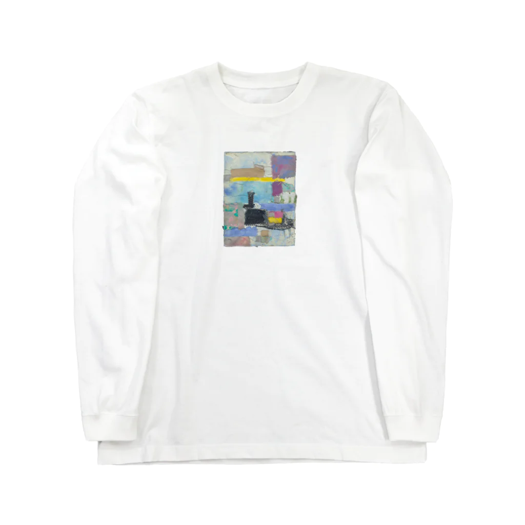 shop_newton_isaacのGlitch_1 ロングスリーブTシャツ