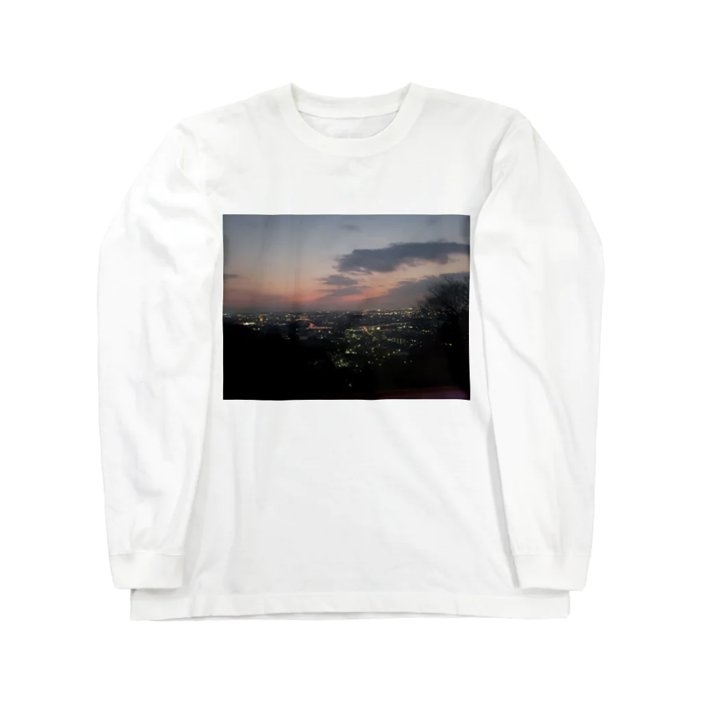 bOnbOnの夜景 Long Sleeve T-Shirt