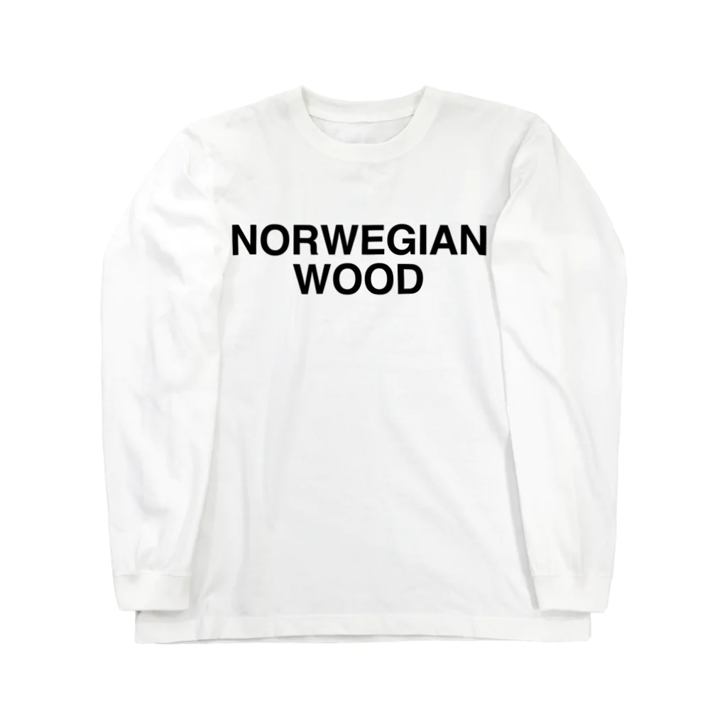 TOKYO LOGOSHOP 東京ロゴショップのNORWEGIAN WOOD-ノルウェーの森- ロングスリーブTシャツ