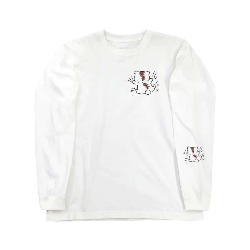 ねこふく本舗のクライミング Long Sleeve T-Shirt