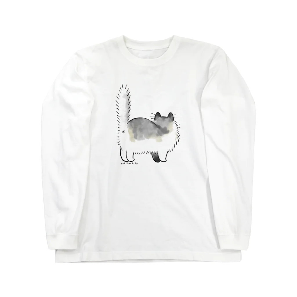 dahlia shop SUZURIのコロン (尻のみ) Long Sleeve T-Shirt