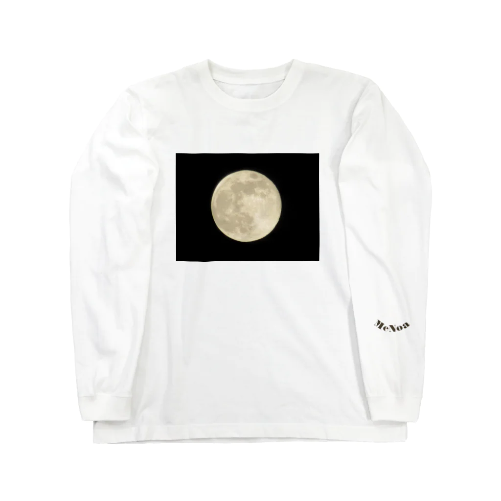 MeNoaのmoon ロングスリーブTシャツ