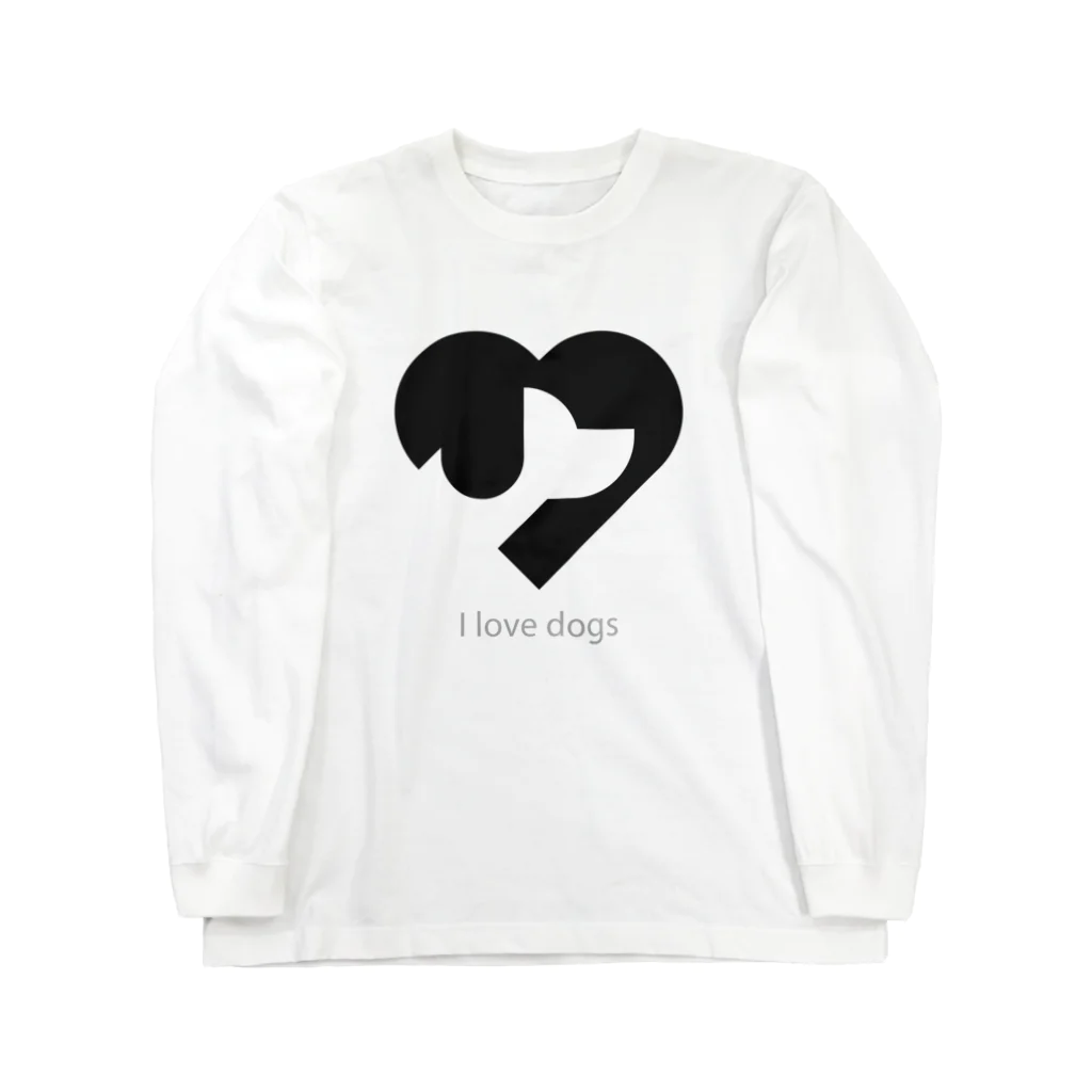 suggysのI love dogs Long Sleeve T-Shirt