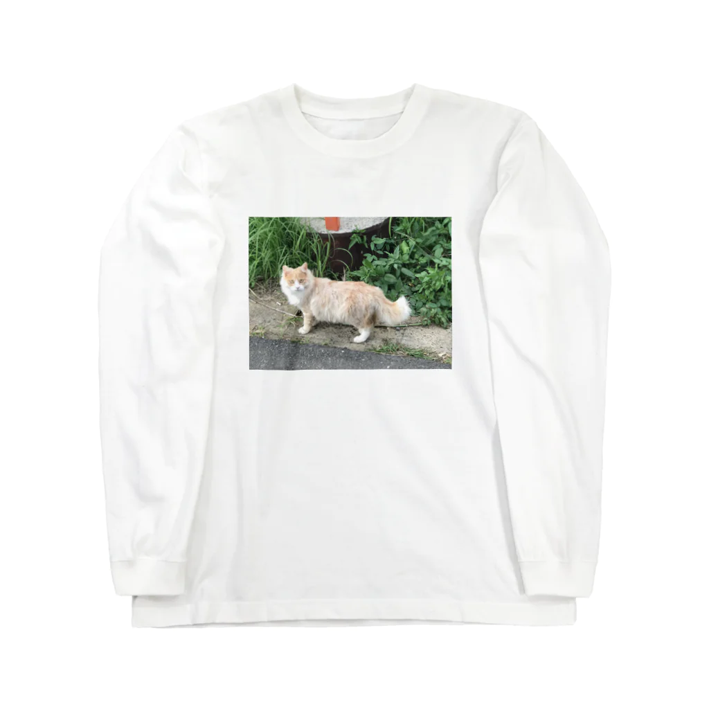 もずくの綺麗な猫 Long Sleeve T-Shirt
