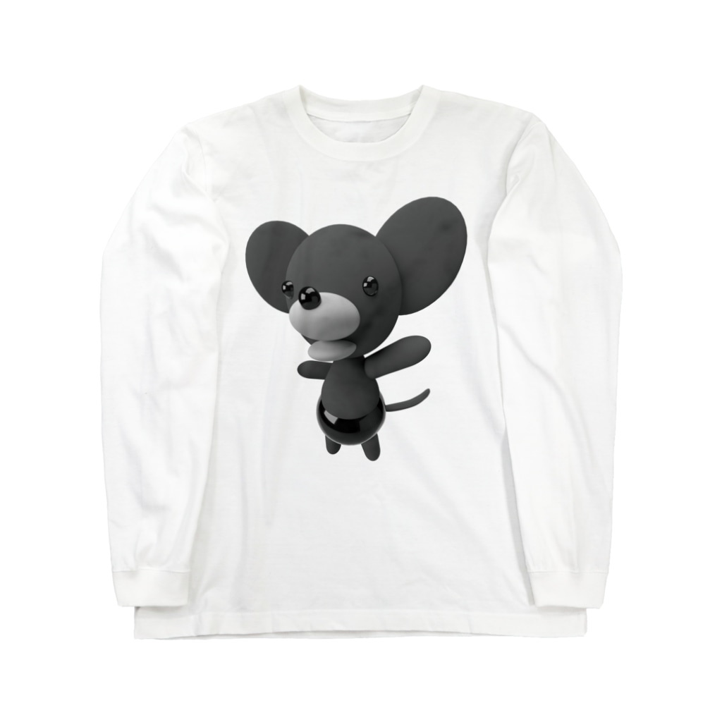 LONESOME TYPEのハッピーマウス Long Sleeve T-Shirt