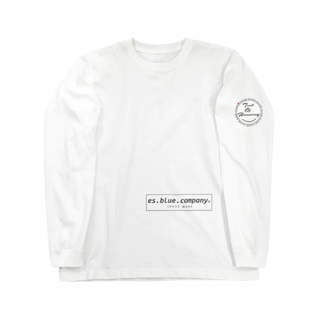 Eim&BeのTime of harmony(グレーロゴ✖️赤ハート) Long Sleeve T-Shirt