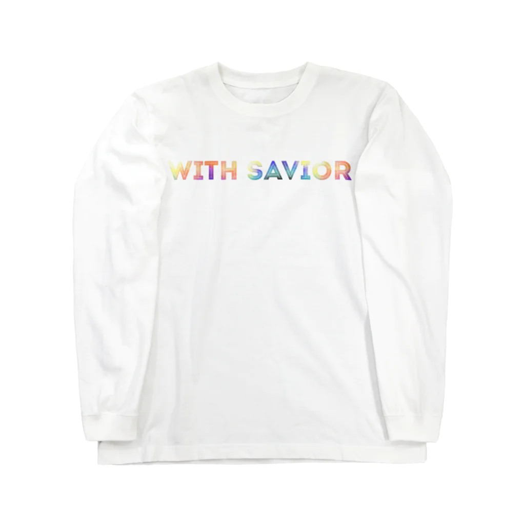 happy-hillsideのwith savior -summer- ロングスリーブTシャツ