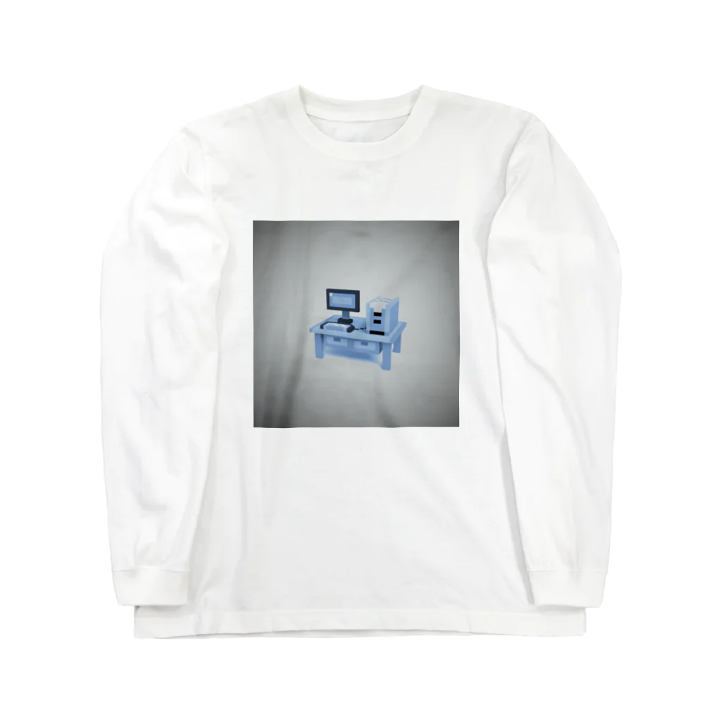 ファクトンのVOXEL DESKTOP Long Sleeve T-Shirt