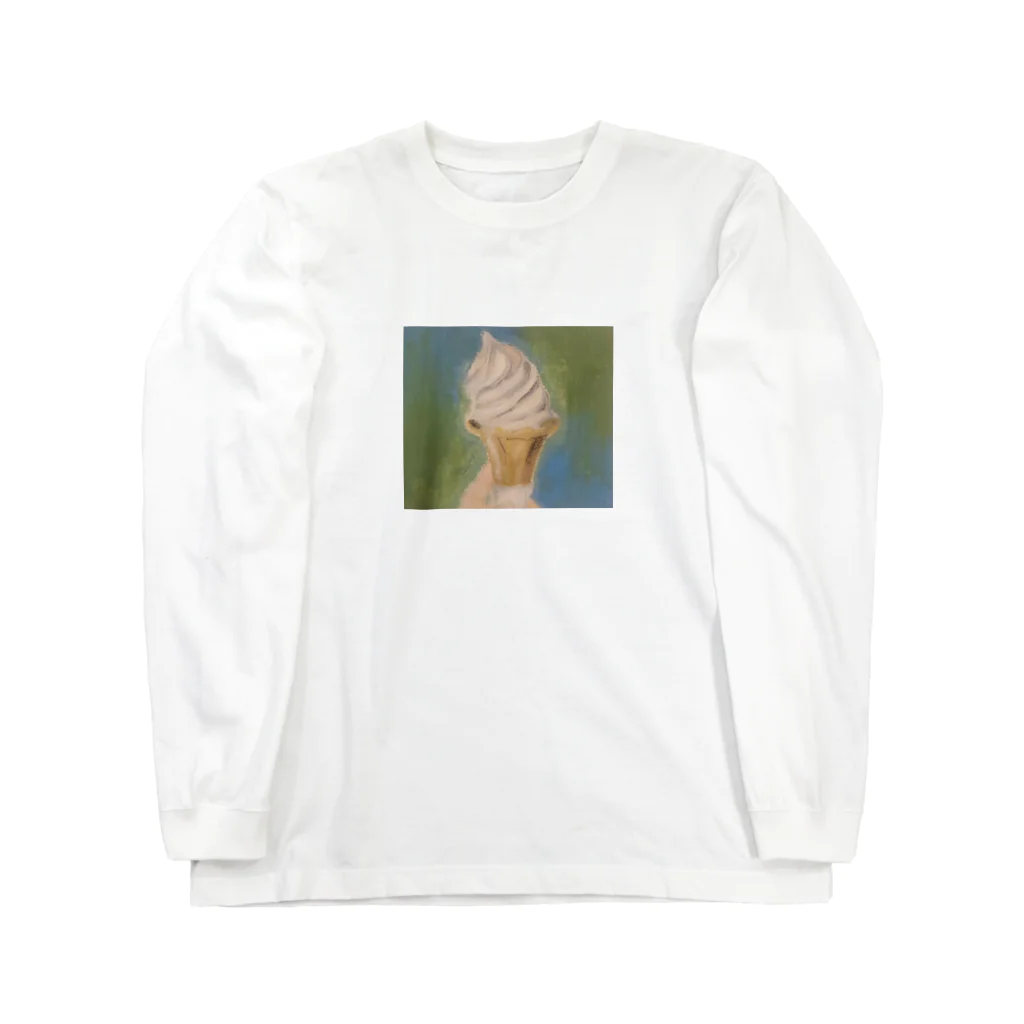 いしわたはるかの夏の終わりソフトクリーム Long Sleeve T-Shirt