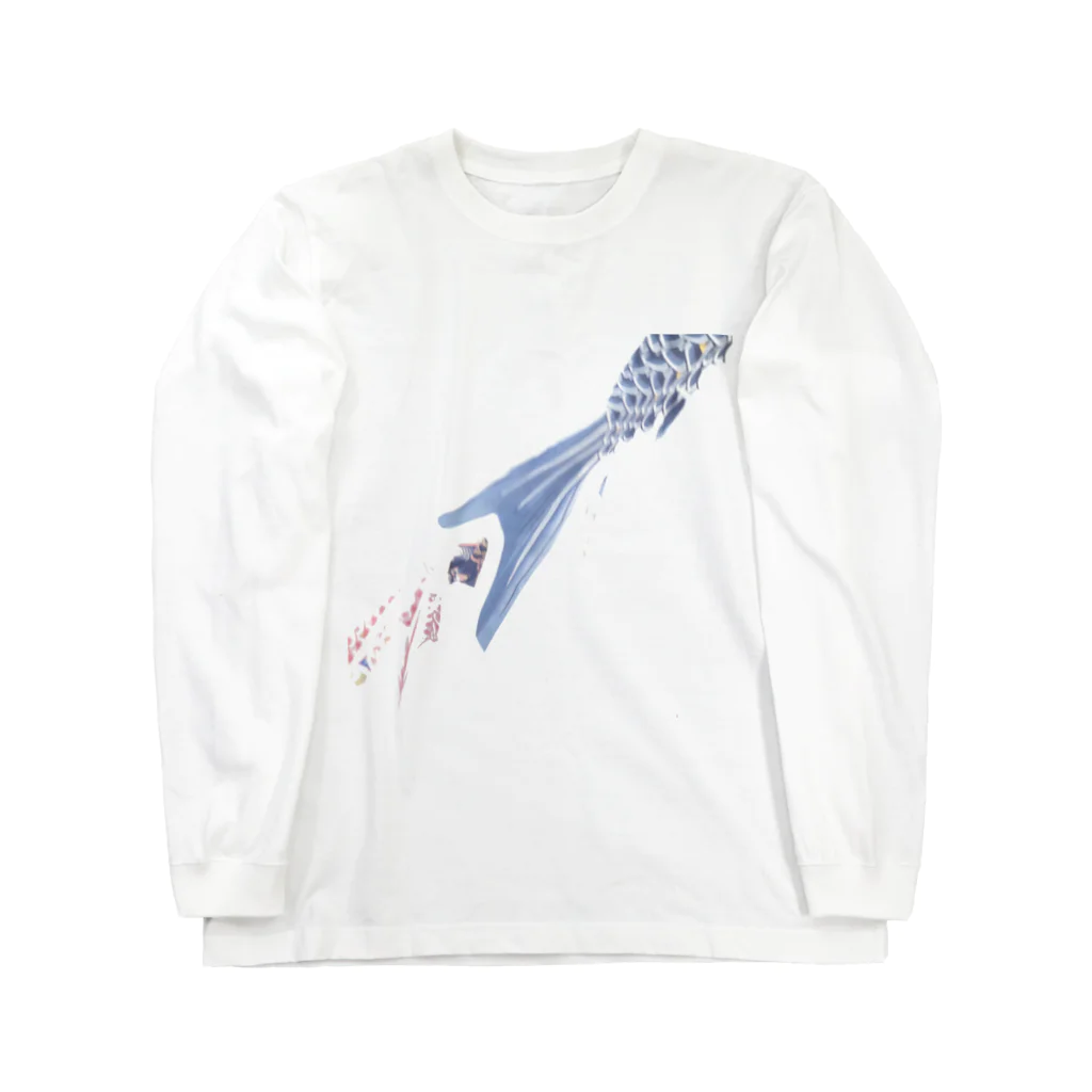 Kitarouの尾ビレ Long Sleeve T-Shirt