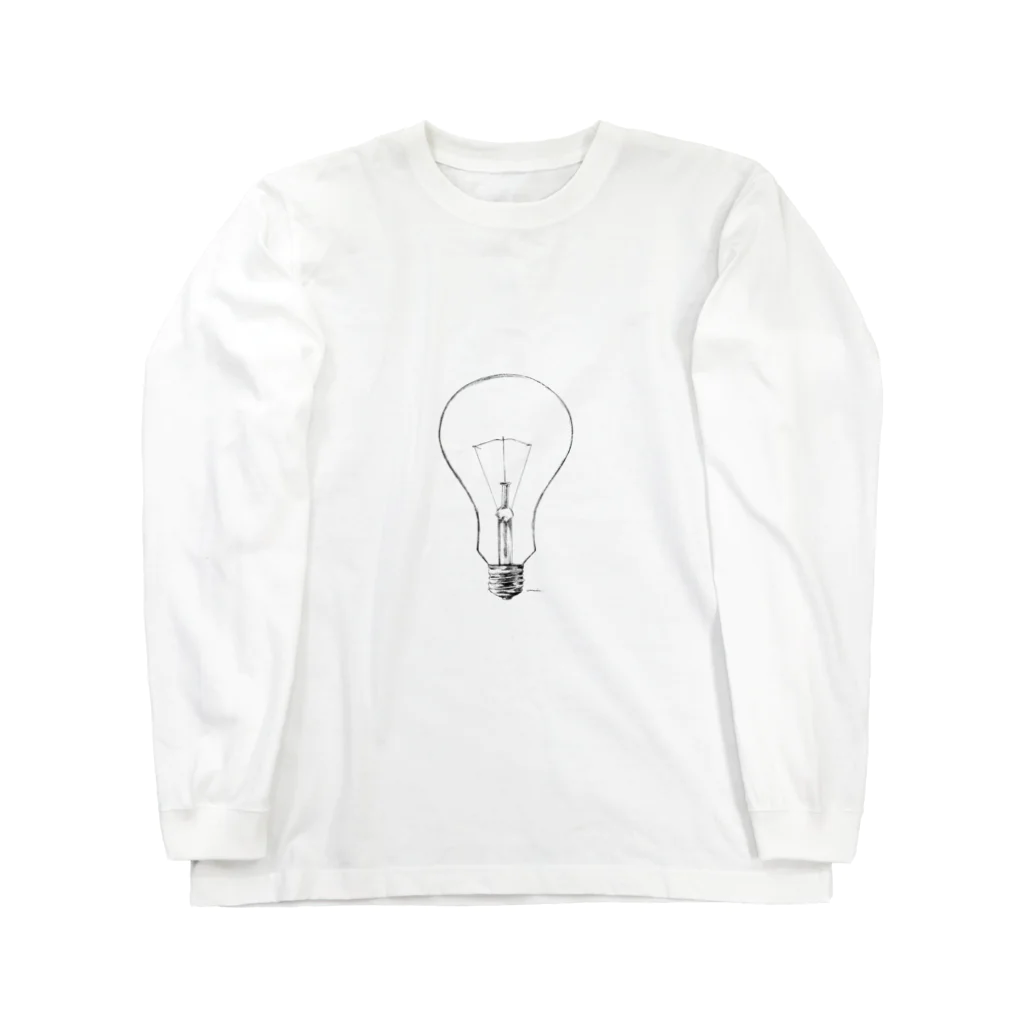 カタナシ　ウミのlight bulb Long Sleeve T-Shirt