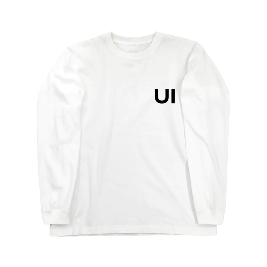 大のUI ロングスリーブTシャツ