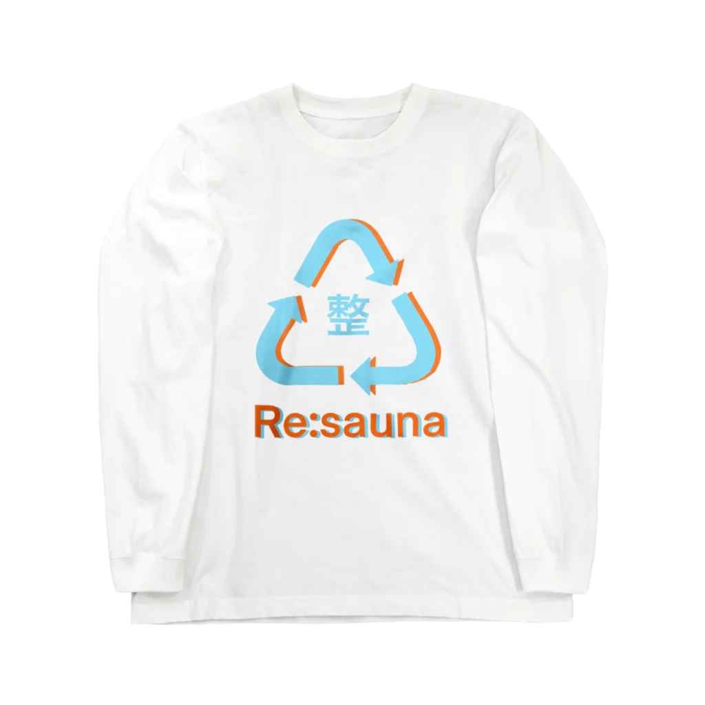 またまたのRe:sauna ロングスリーブTシャツ