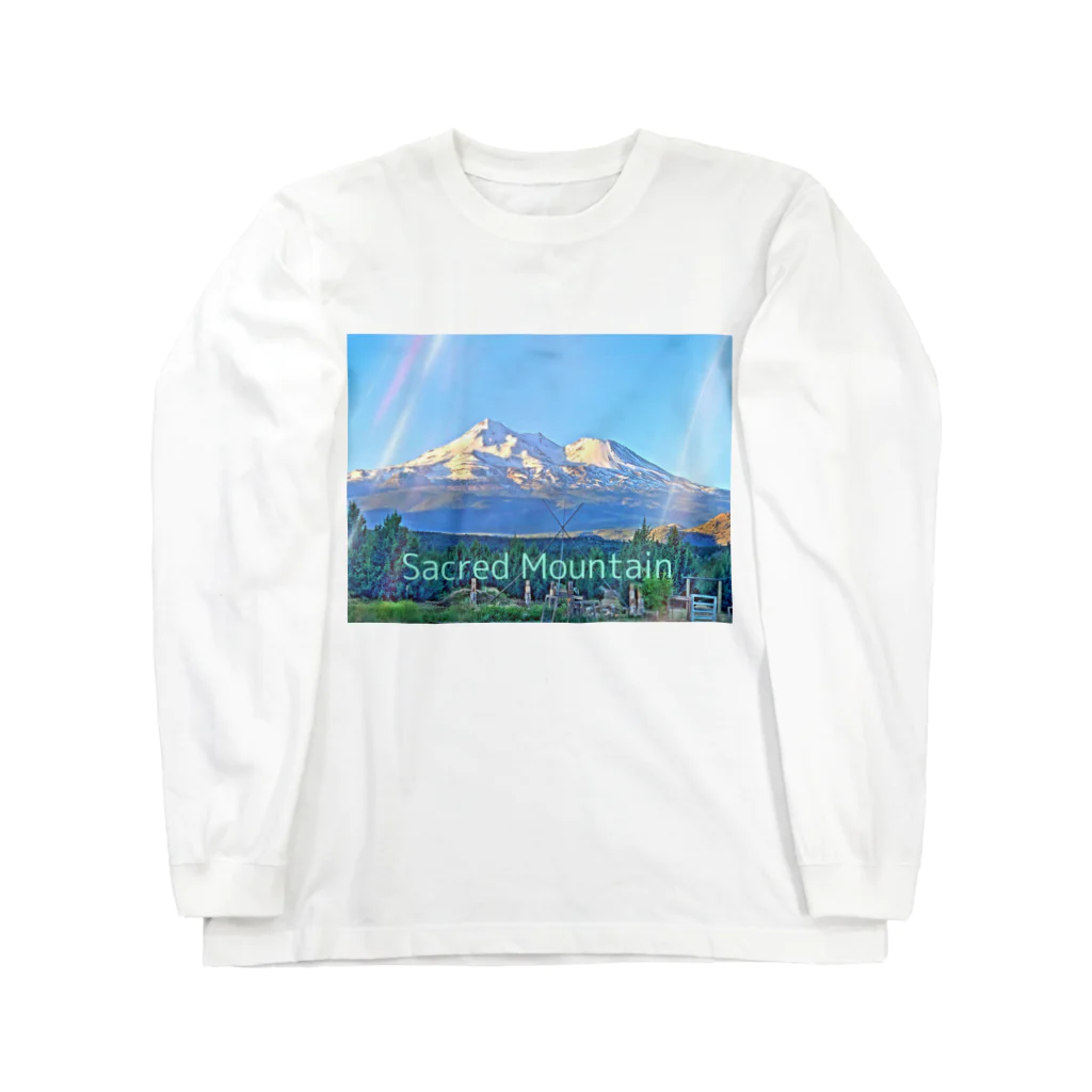 dragon85のSacred Mountain ロングスリーブTシャツ