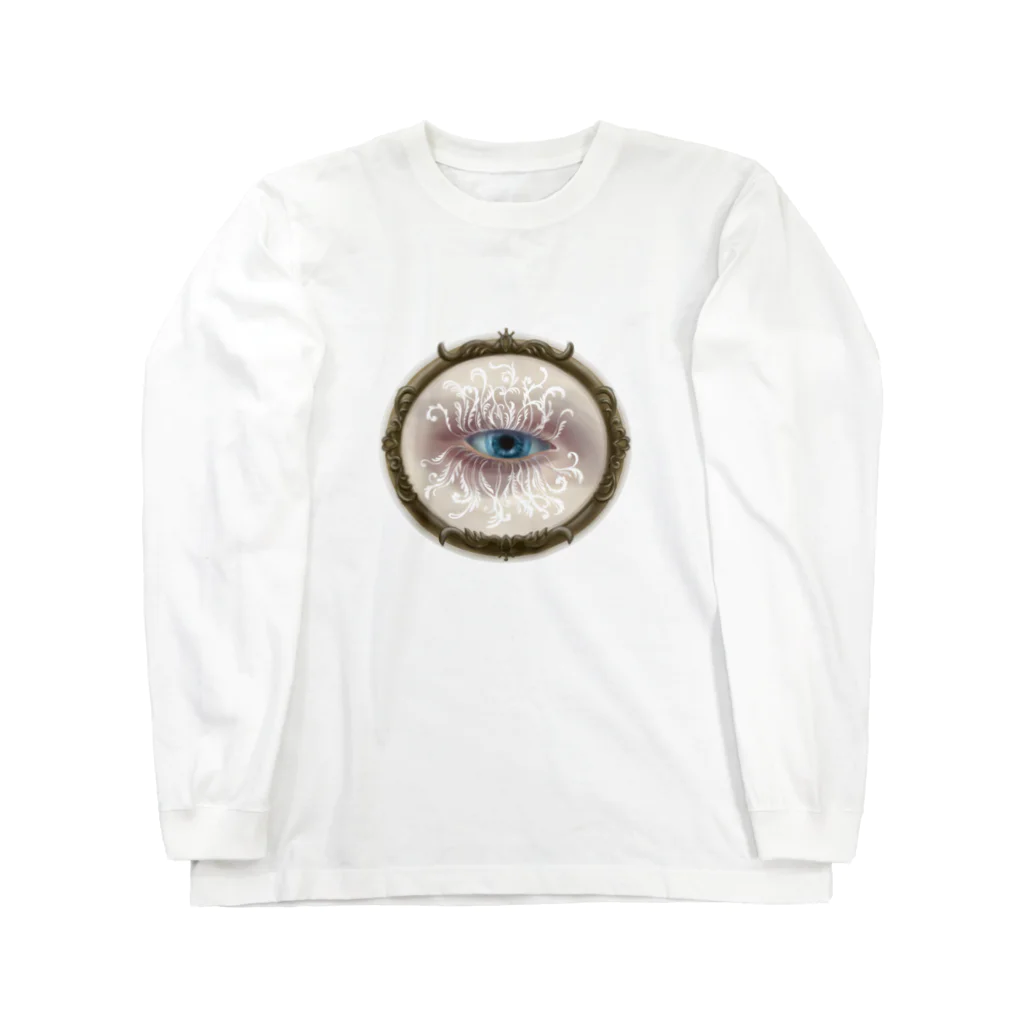 zari🥀のarabesque eye Long Sleeve T-Shirt