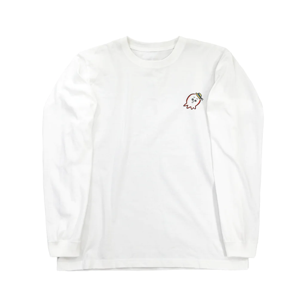 びろひんのお店の紳士なたこ(ワンポイント) Long Sleeve T-Shirt