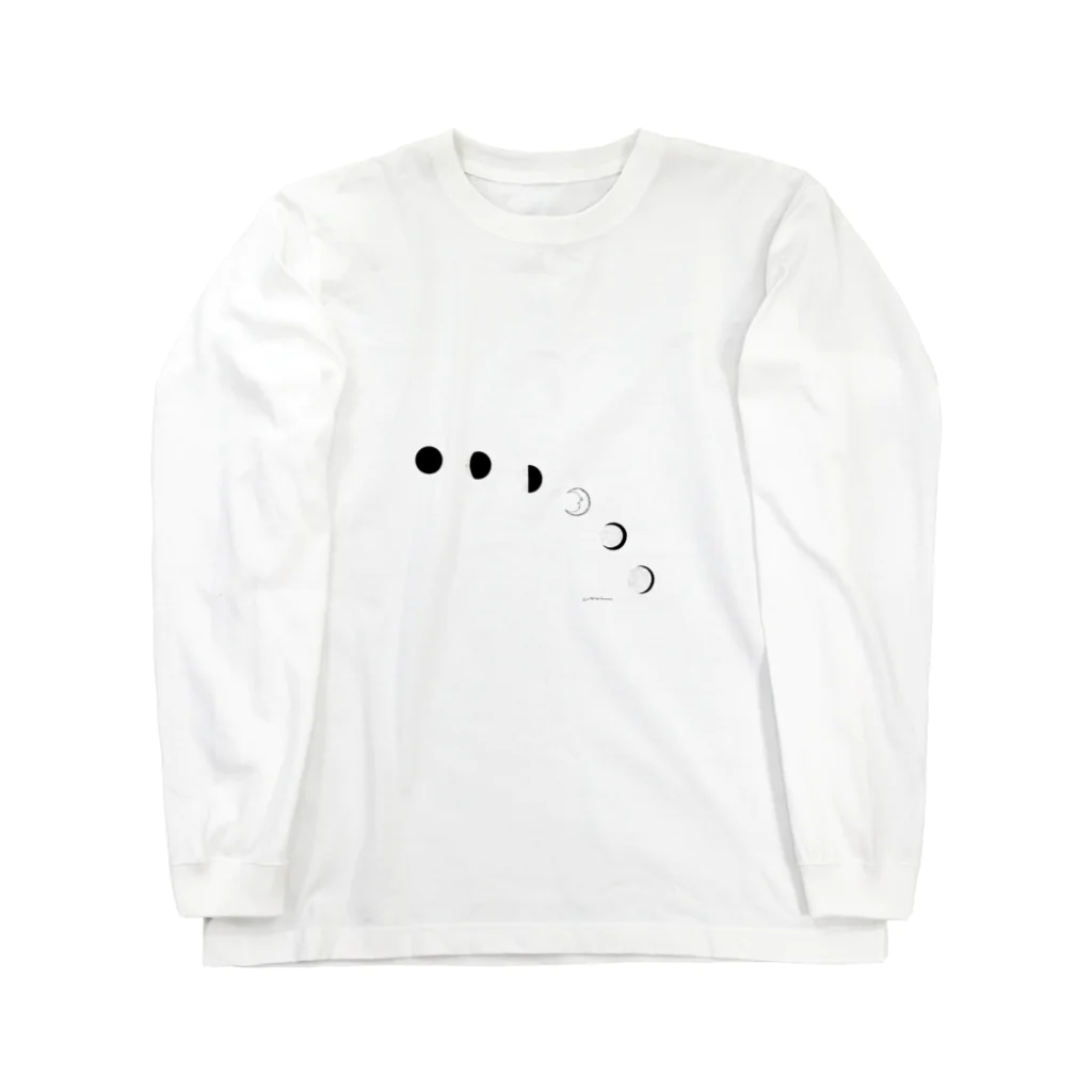 カタナシ　ウミのmoon phases Long Sleeve T-Shirt