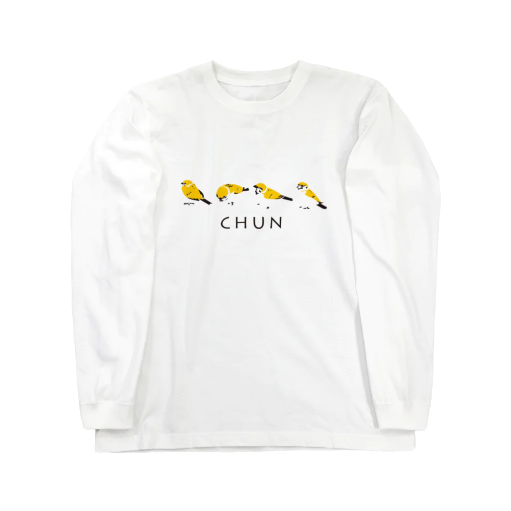 CHUNのスズメ ロングスリーブTシャツ