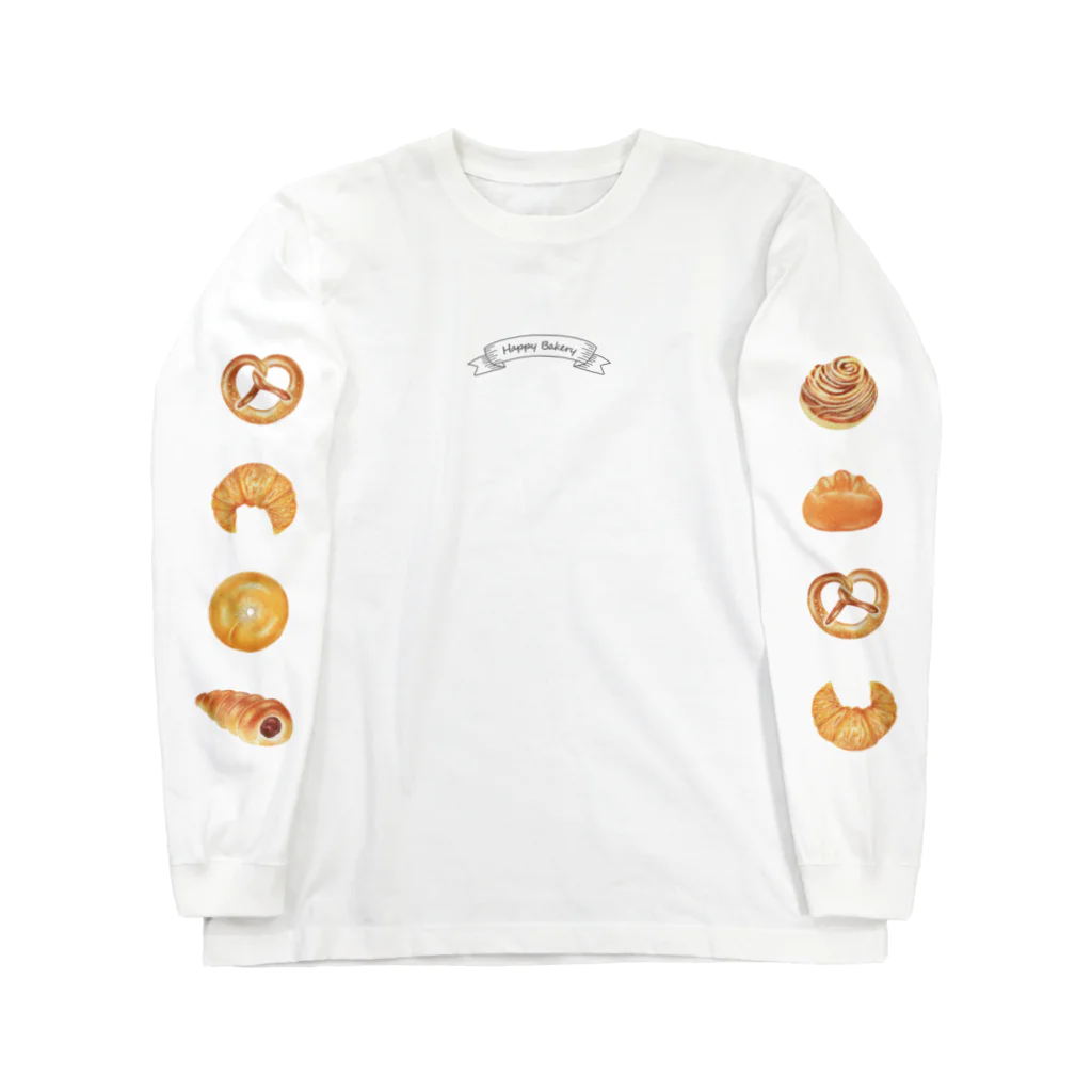 のぐちさきのHappy Bakery Long Sleeve T-Shirt