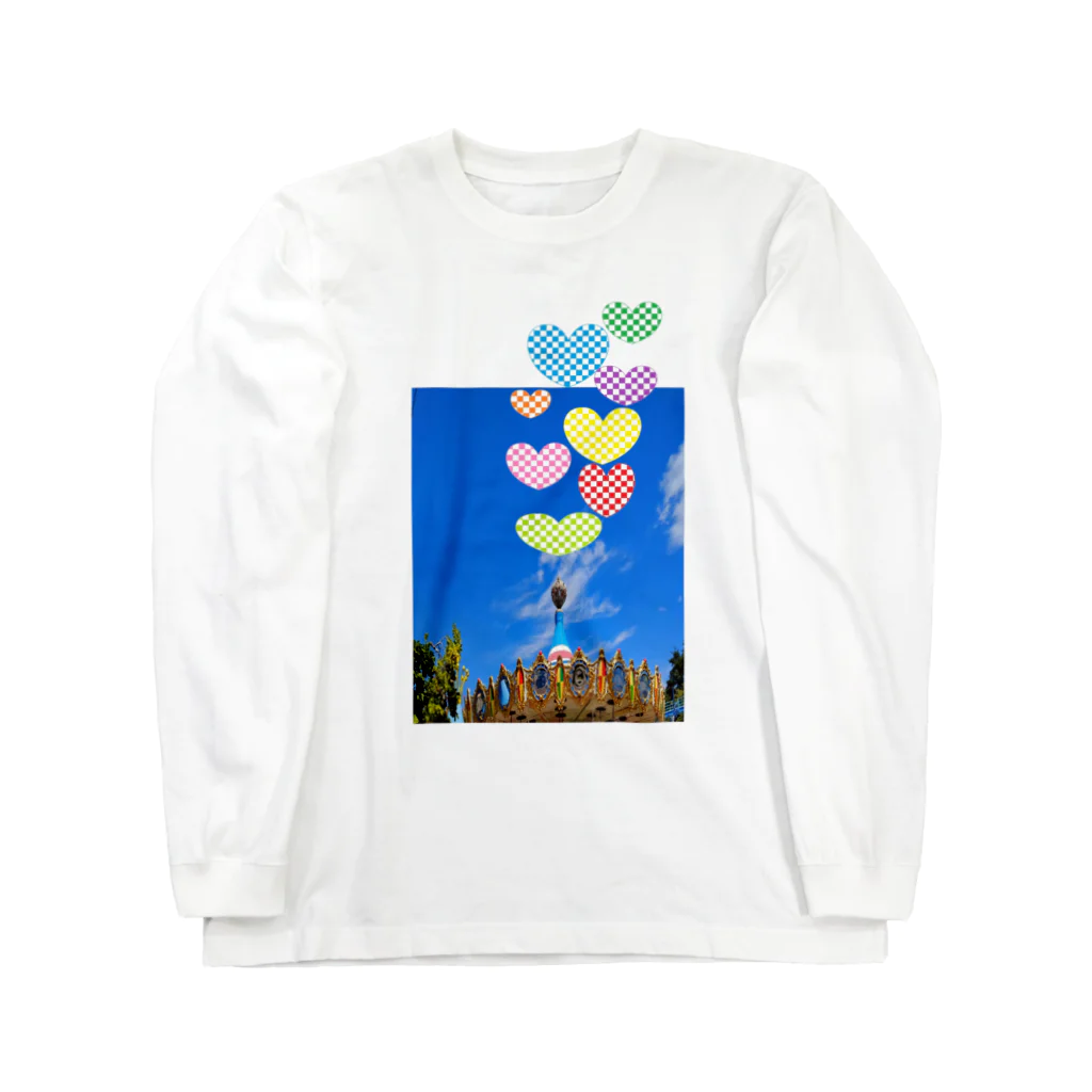 Happyーpop28c🎵のメリーゴーランドheart❤✨ Long Sleeve T-Shirt