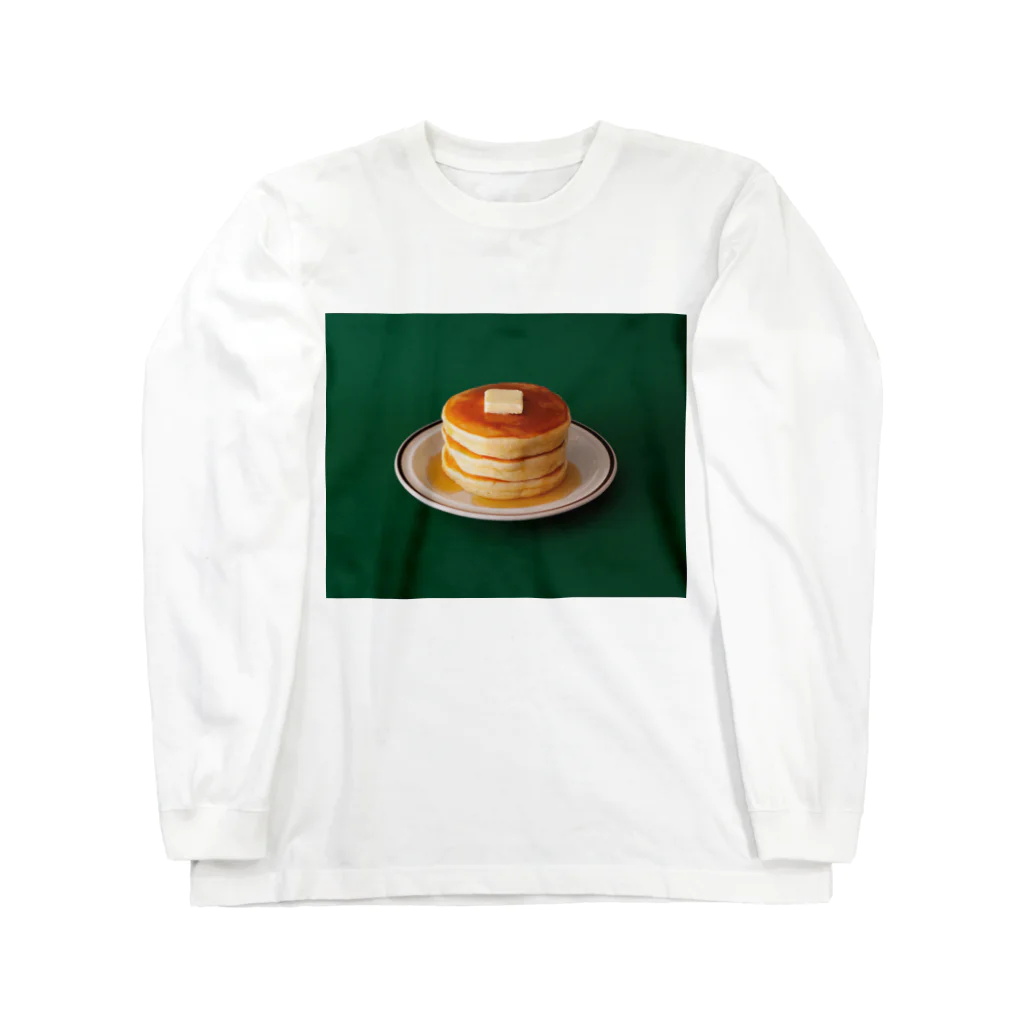 Kensuke Hosoyaのホットケーキ 롱 슬리브 티셔츠