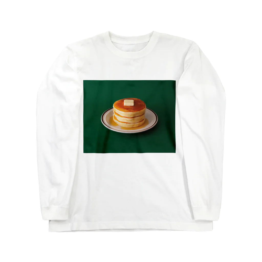 Kensuke Hosoyaのホットケーキ ロングスリーブTシャツ