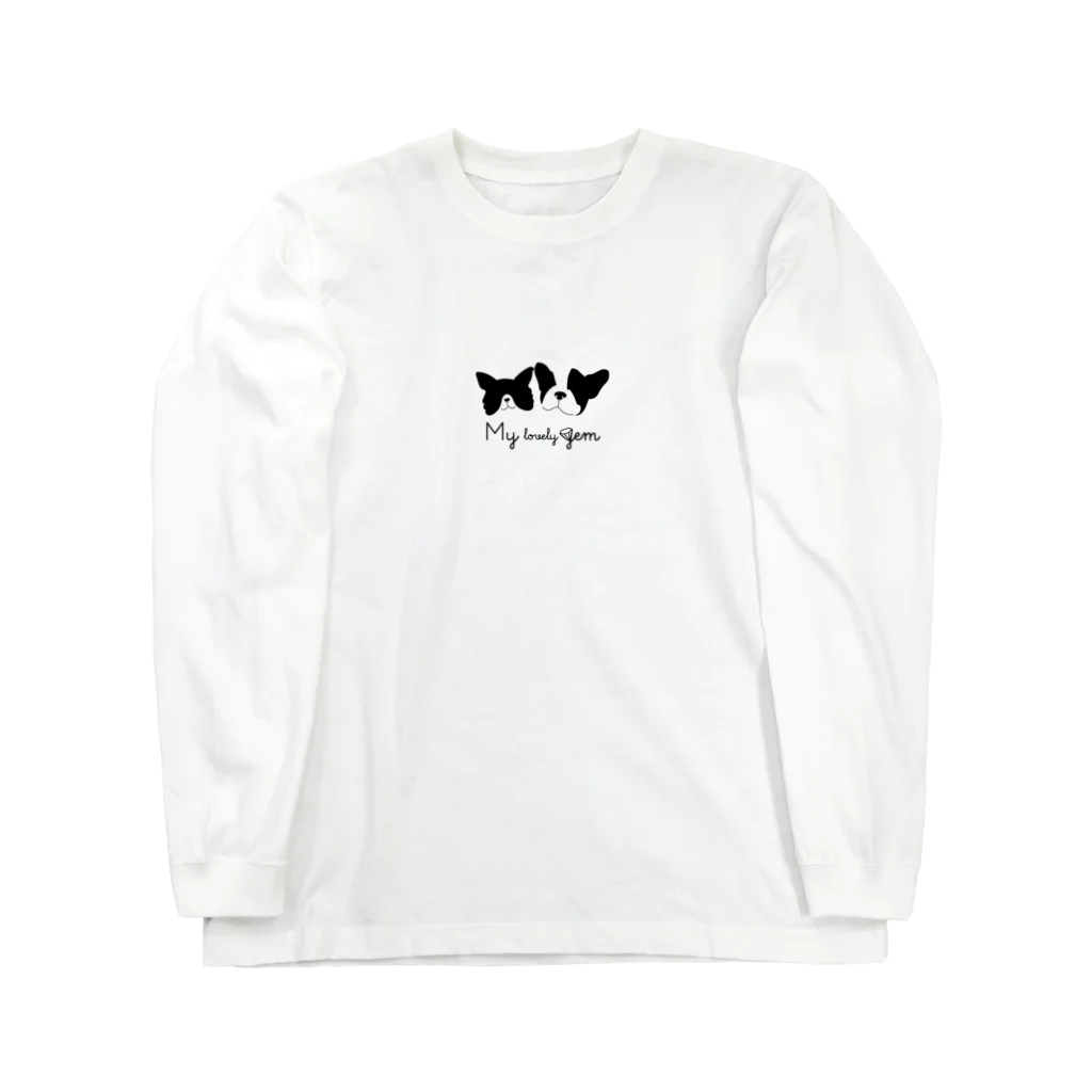 emiu_desighnのMi lovery jem Long Sleeve T-Shirt