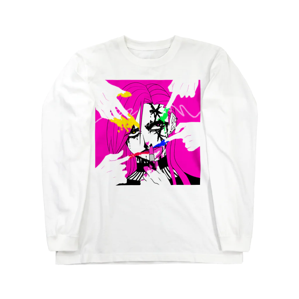 ころもやぎの添加物共 Long Sleeve T-Shirt