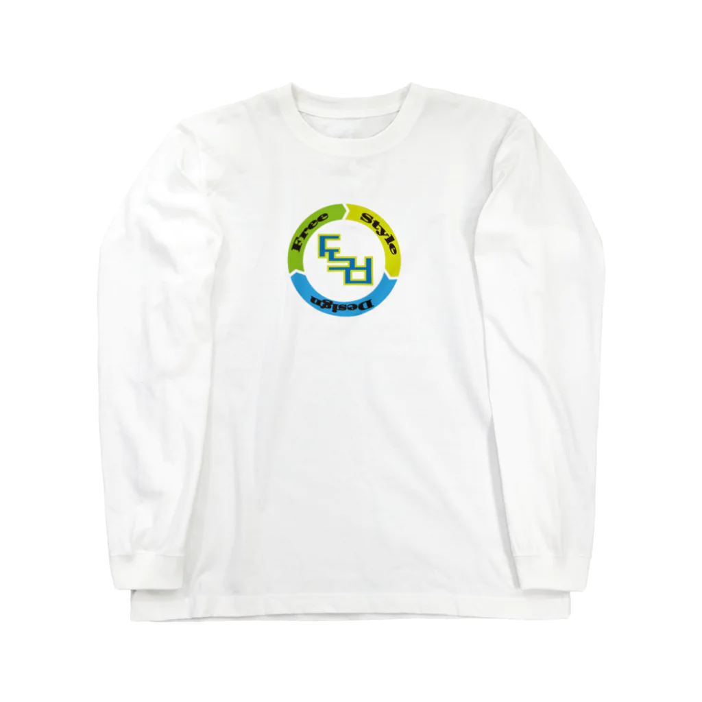 FreeStyleのF.S.D ロゴマーク Long Sleeve T-Shirt