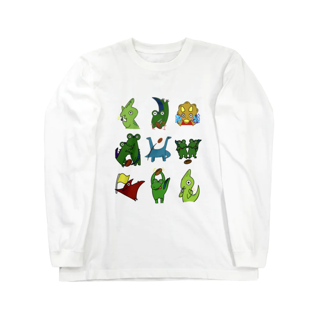 JomeTKのラグトルちゃんと仲間たち Long Sleeve T-Shirt