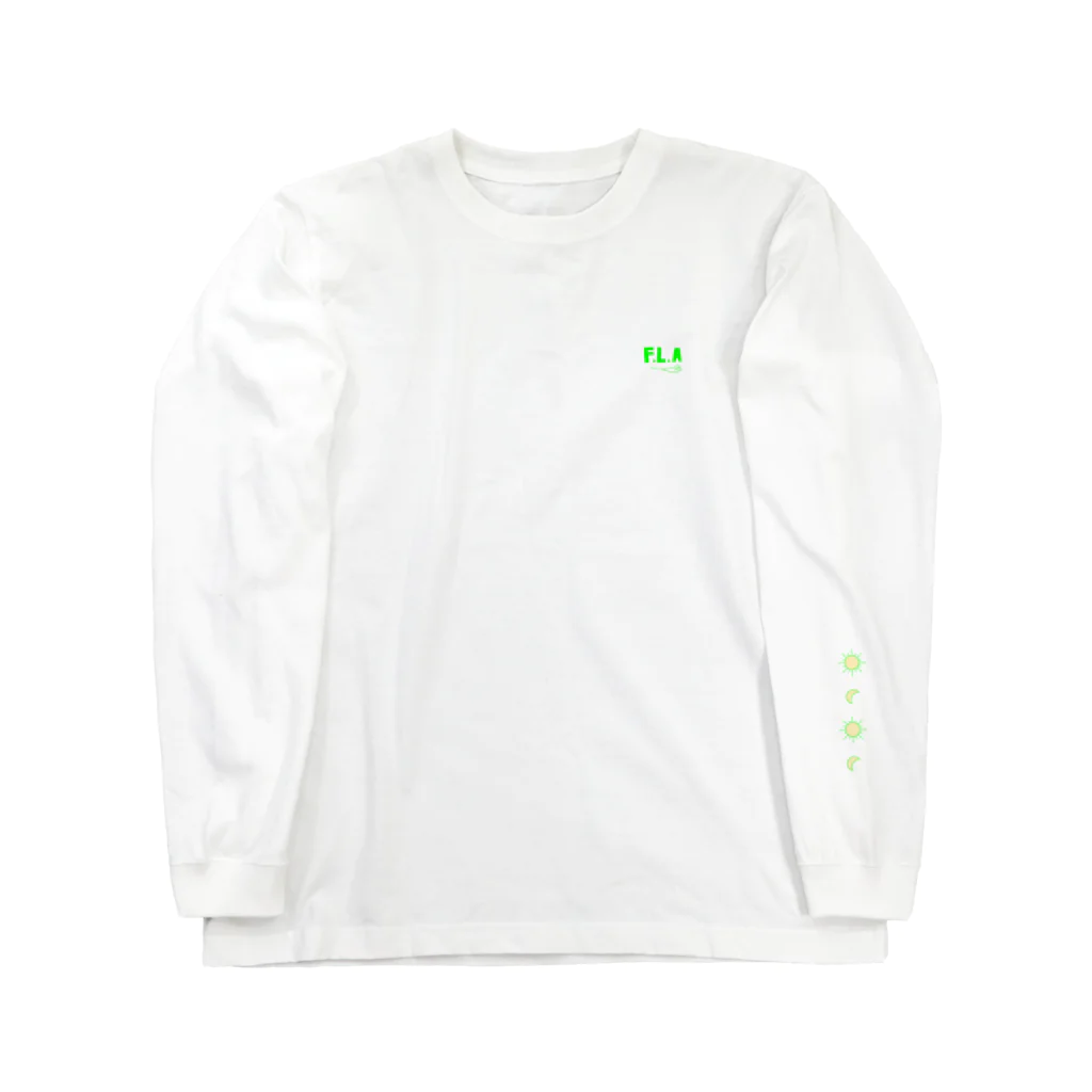 気まぐれガレージのロンT(ライム) Long Sleeve T-Shirt