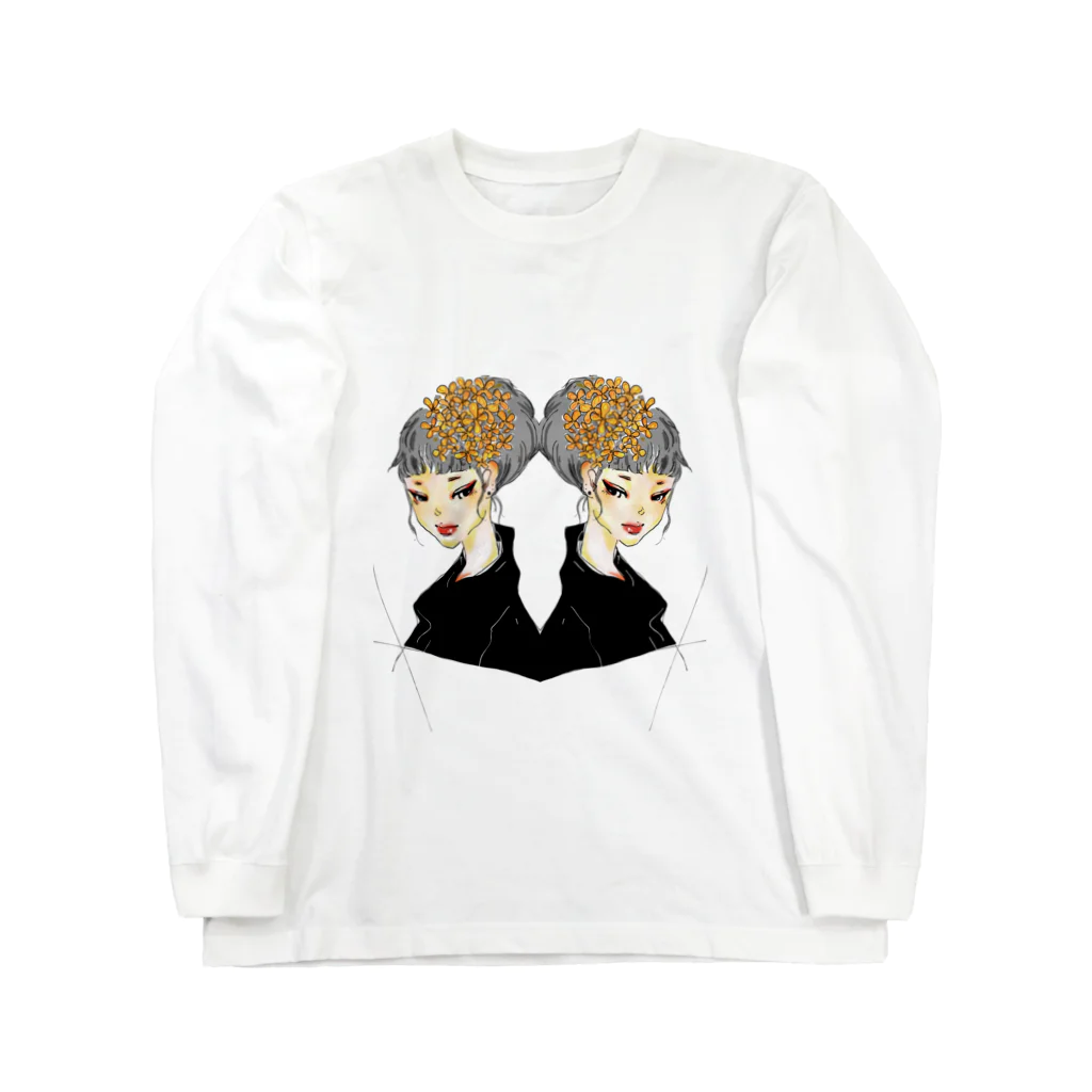 MARUMEの金木犀のＤ子 Long Sleeve T-Shirt