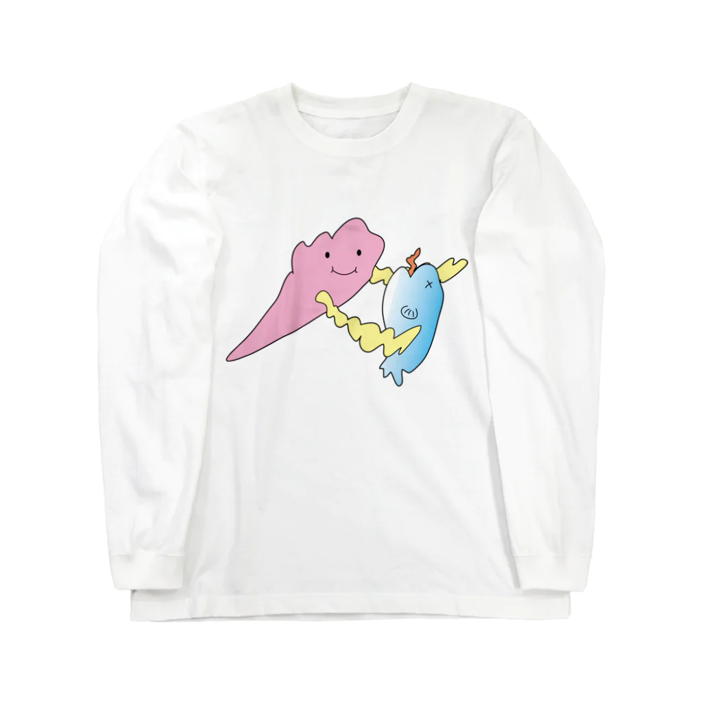 ガモさんのホロホロくん Long Sleeve T-Shirt