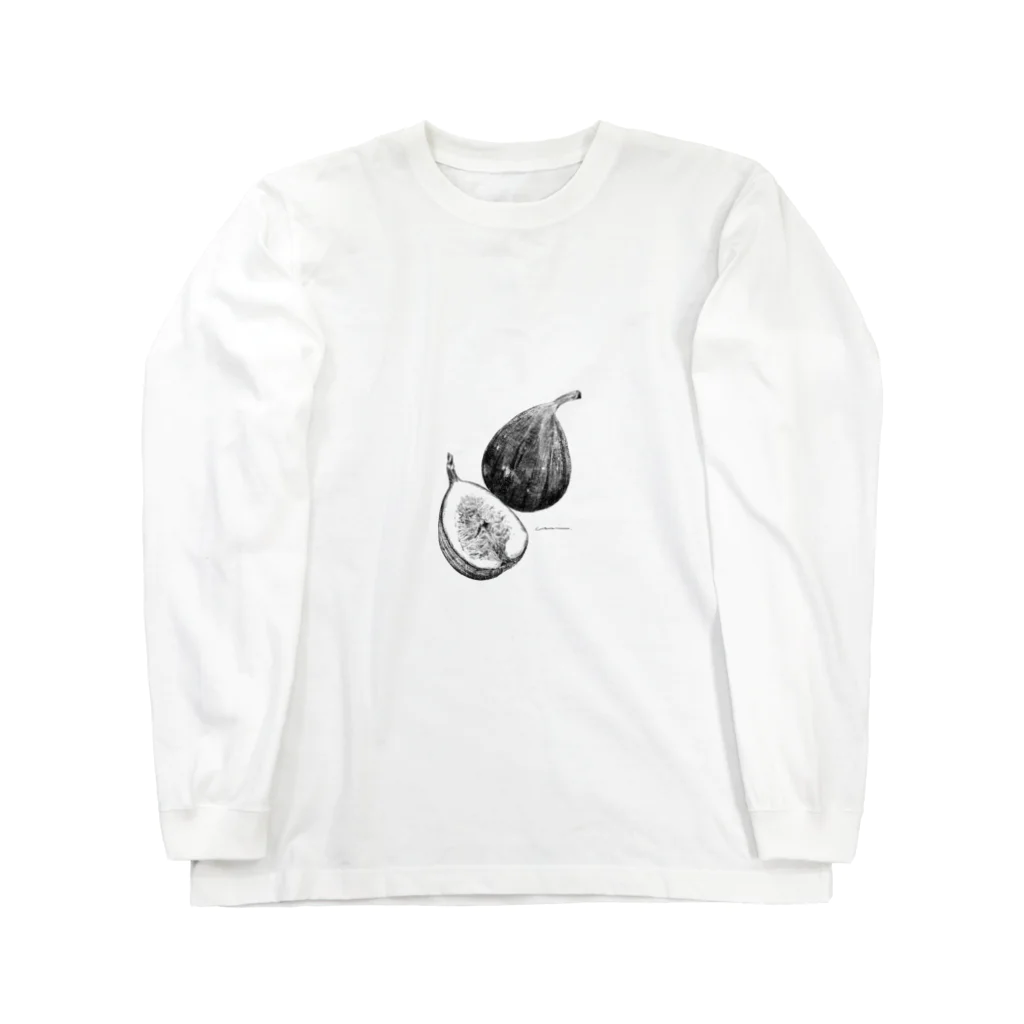 カタナシ　ウミのfig Long Sleeve T-Shirt