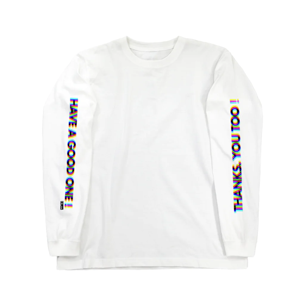 i lll_meのながいよい一日を！T/HAVE A GOOD ONE long sleeve T-shirt ロングスリーブTシャツ