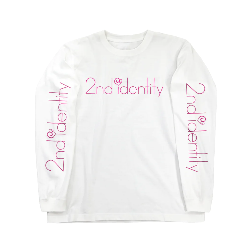 2nd Identityの2nd identityロゴ ロングスリーブTシャツ