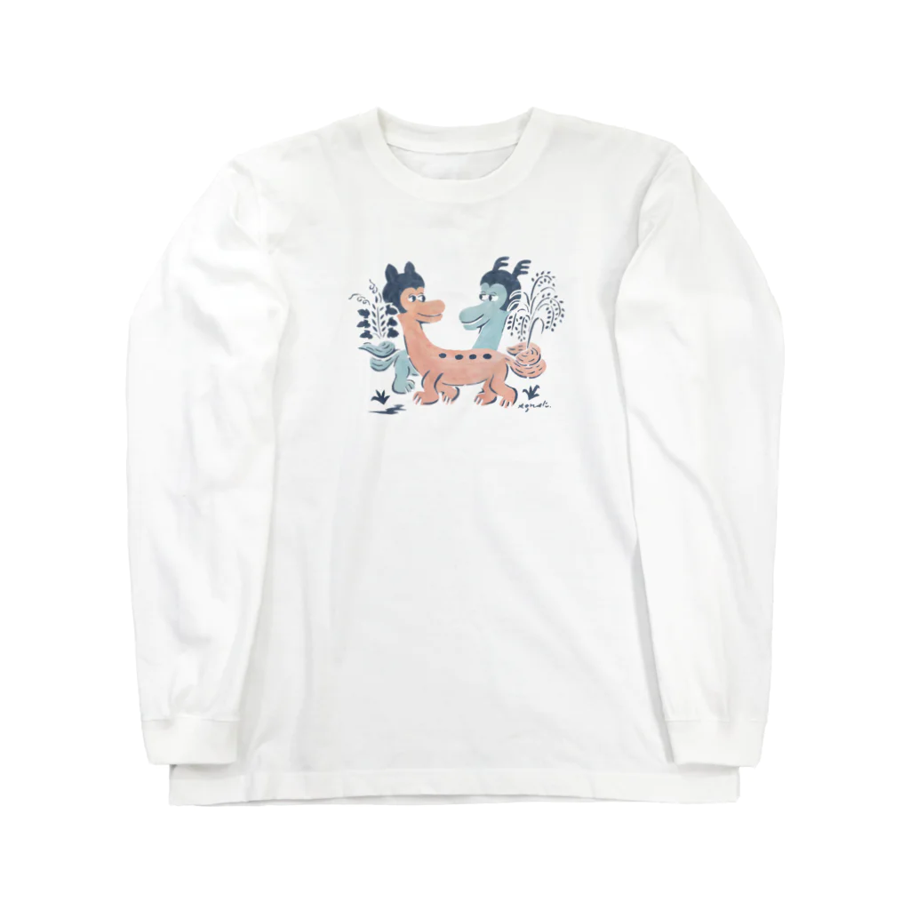 Shigenosukeのシナカル　＃お米と野菜 Long Sleeve T-Shirt