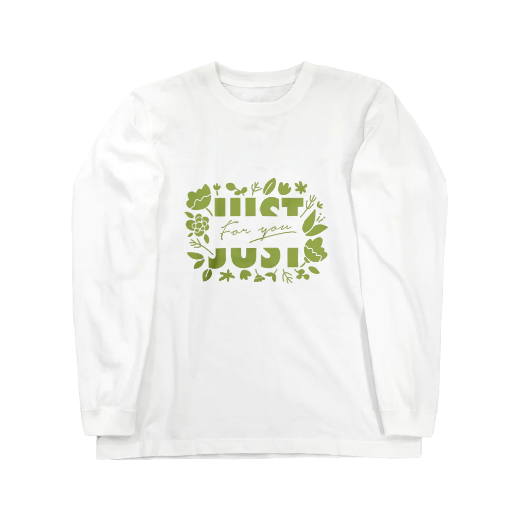 by.lettersのJust for you! みどり Long Sleeve T-Shirt