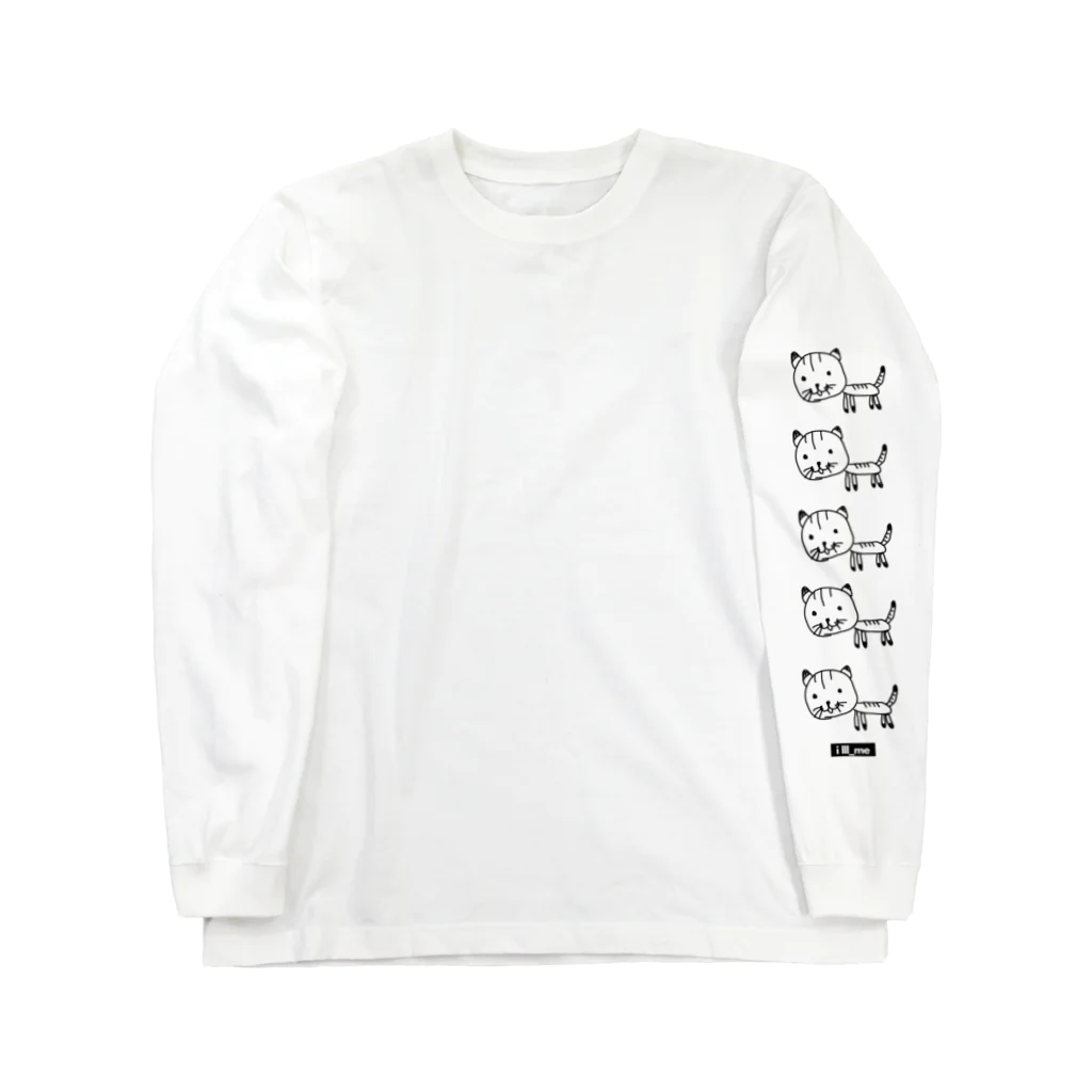 i lll_meのながいせかいのふつうのねこT/FU TSU U NO NEKO long sleeve  T-shirt ロングスリーブTシャツ