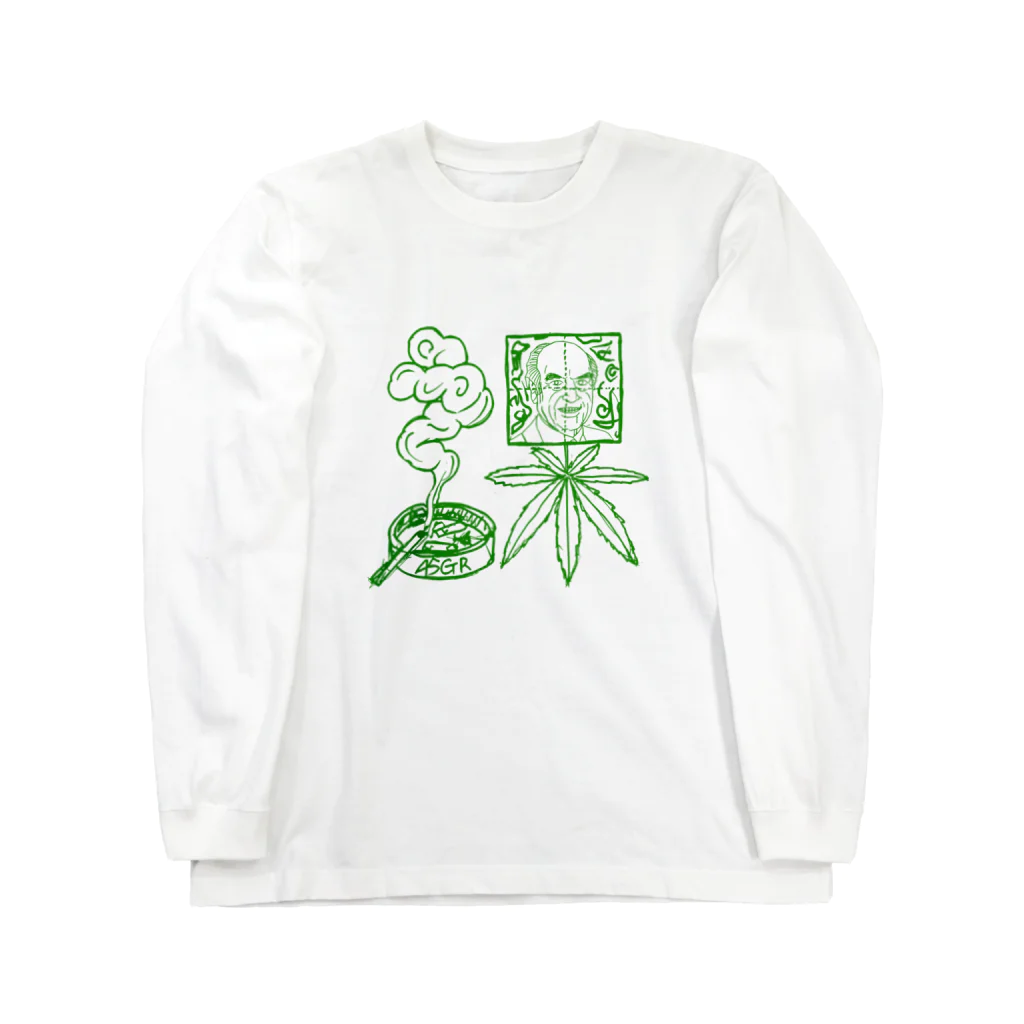 放課後チルタイム公式グッズ(β版)の課 Tシャツ W/G Long Sleeve T-Shirt