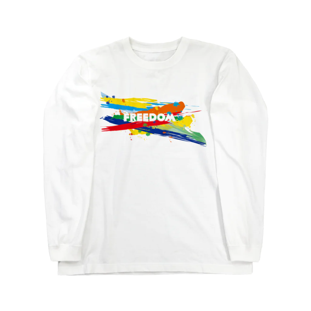 YükaCh!ka(ユカチカ)のFreedom Long Sleeve T-Shirt