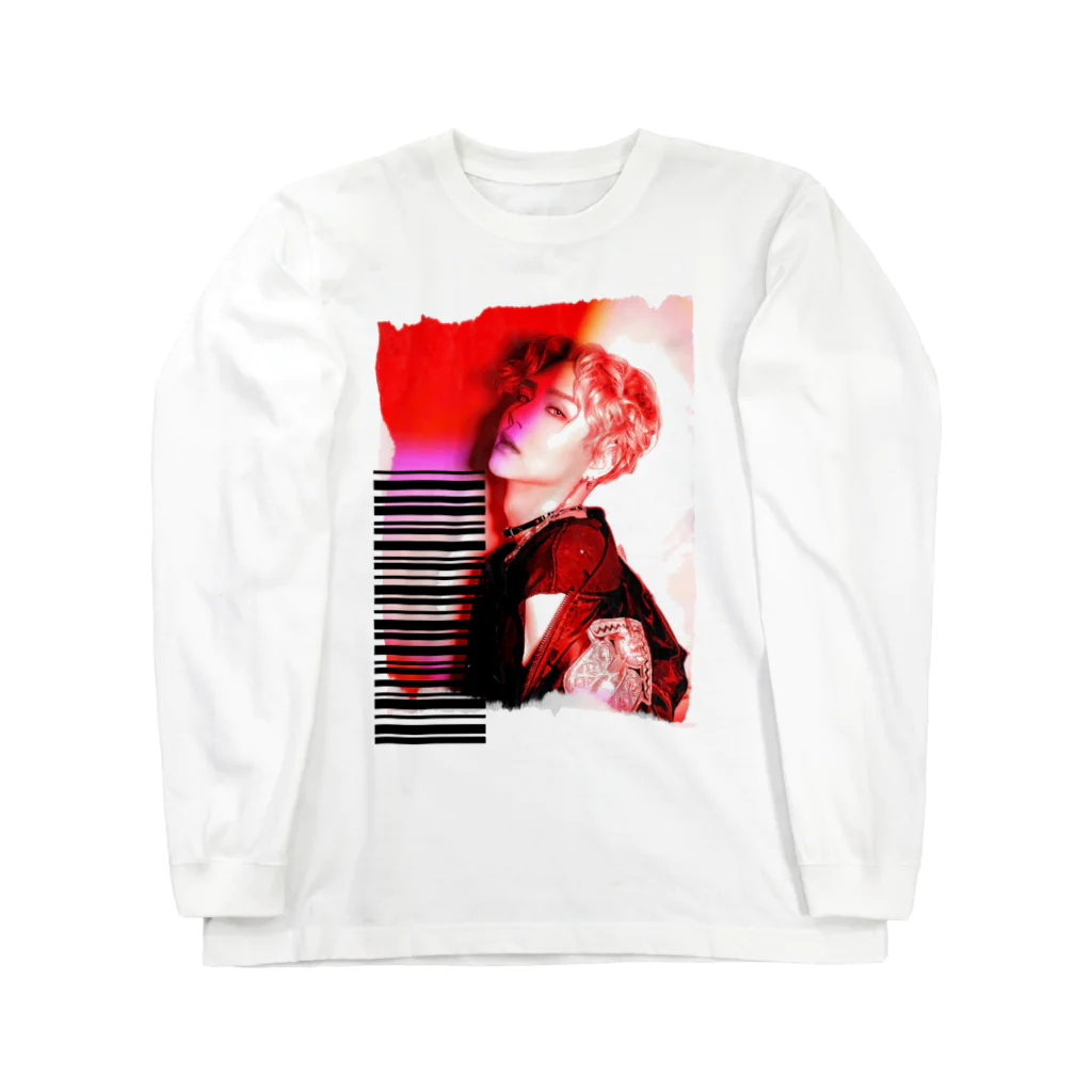 SHOI JOSHUA OFFICICALのSTICKER Long Sleeve T-Shirt