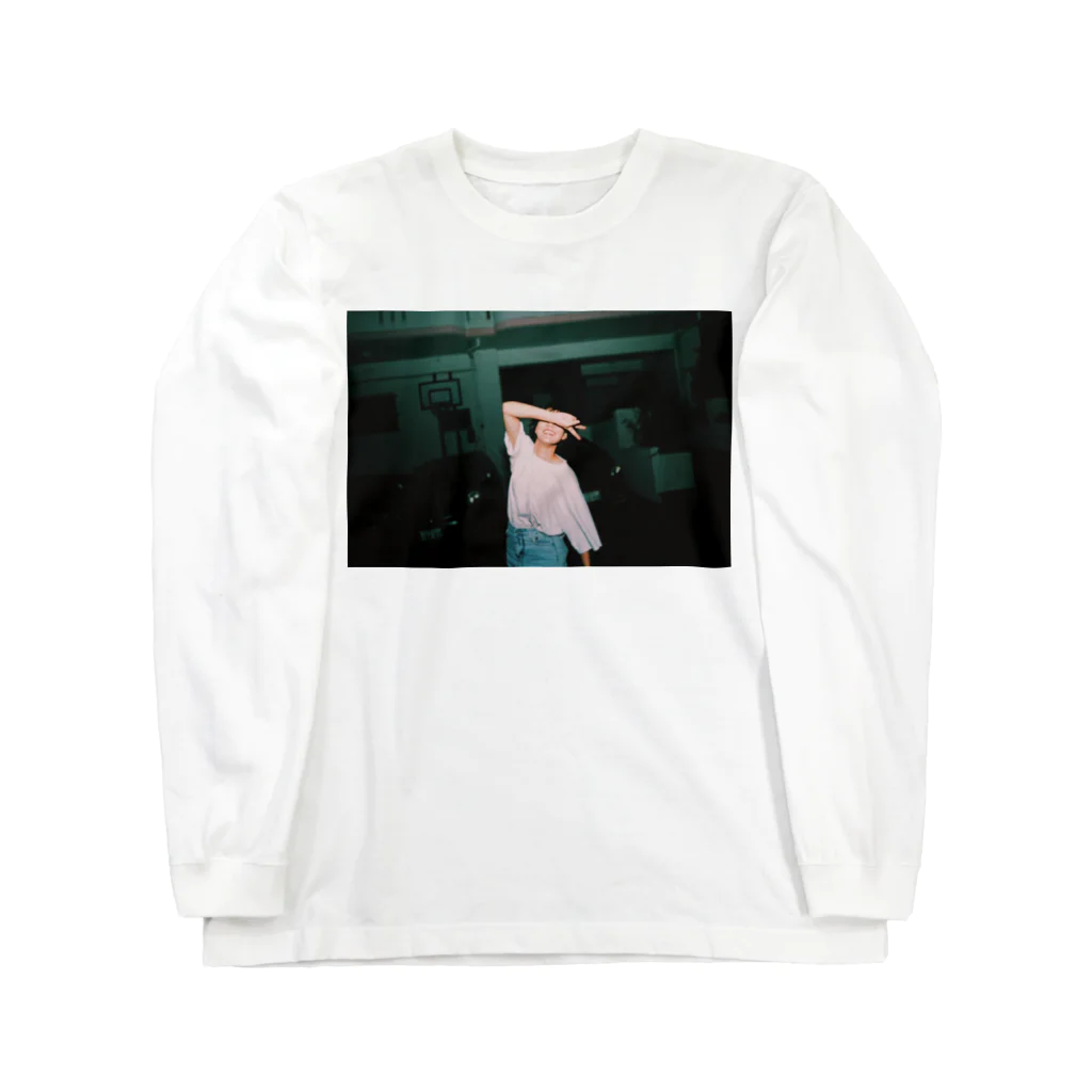 QB OFFICIAL WEBSHOPのプリントTシャツ (アイさん) Long Sleeve T-Shirt