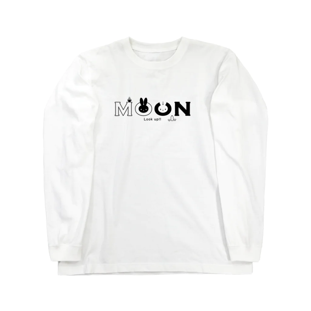 そいそいソイラテのお月見うさぎ Long Sleeve T-Shirt